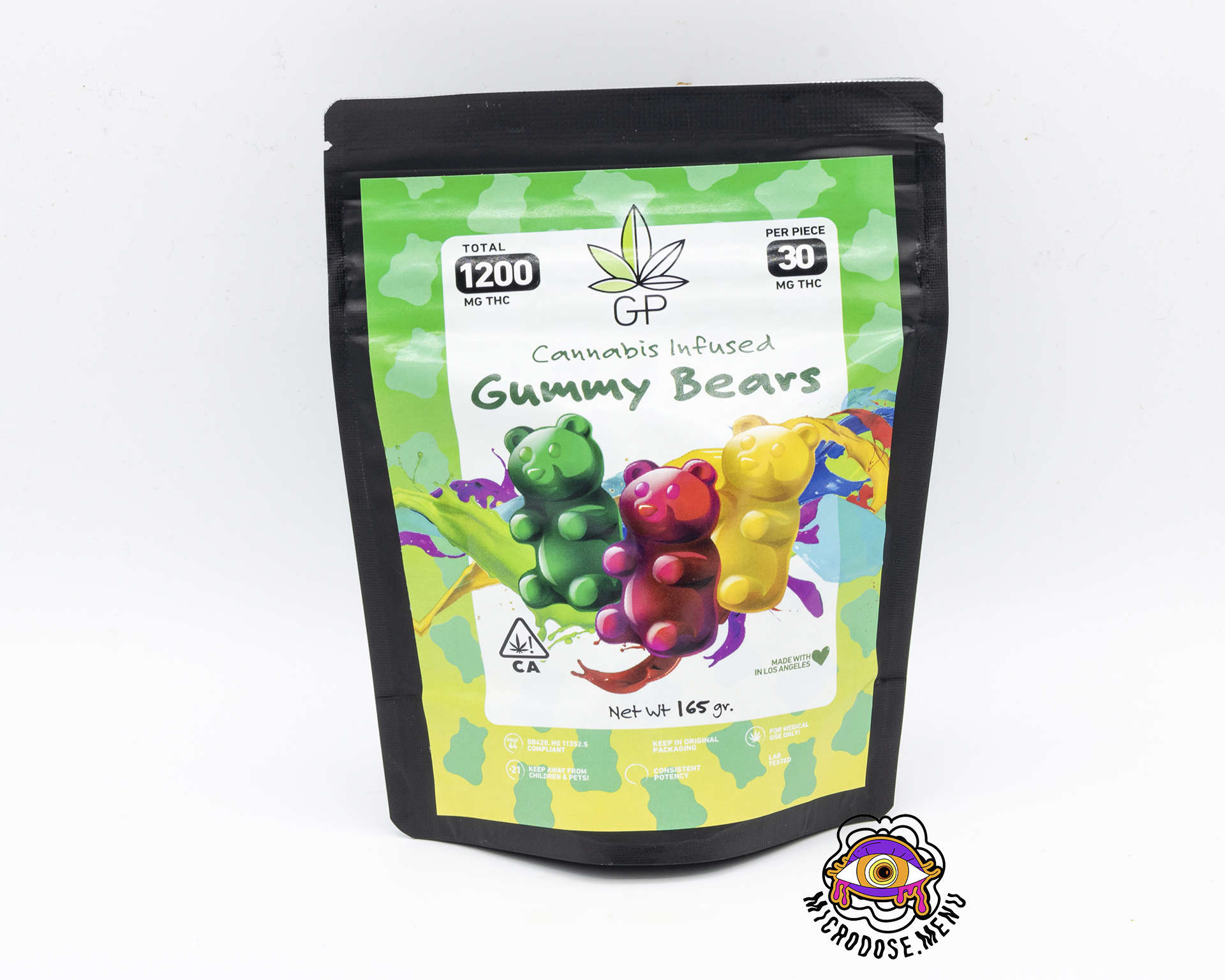 Green Privilege Gummy Bears 1200mg