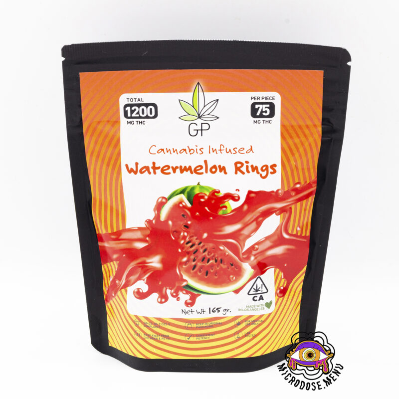 Green Privilege Watermelon Rings 1200mg