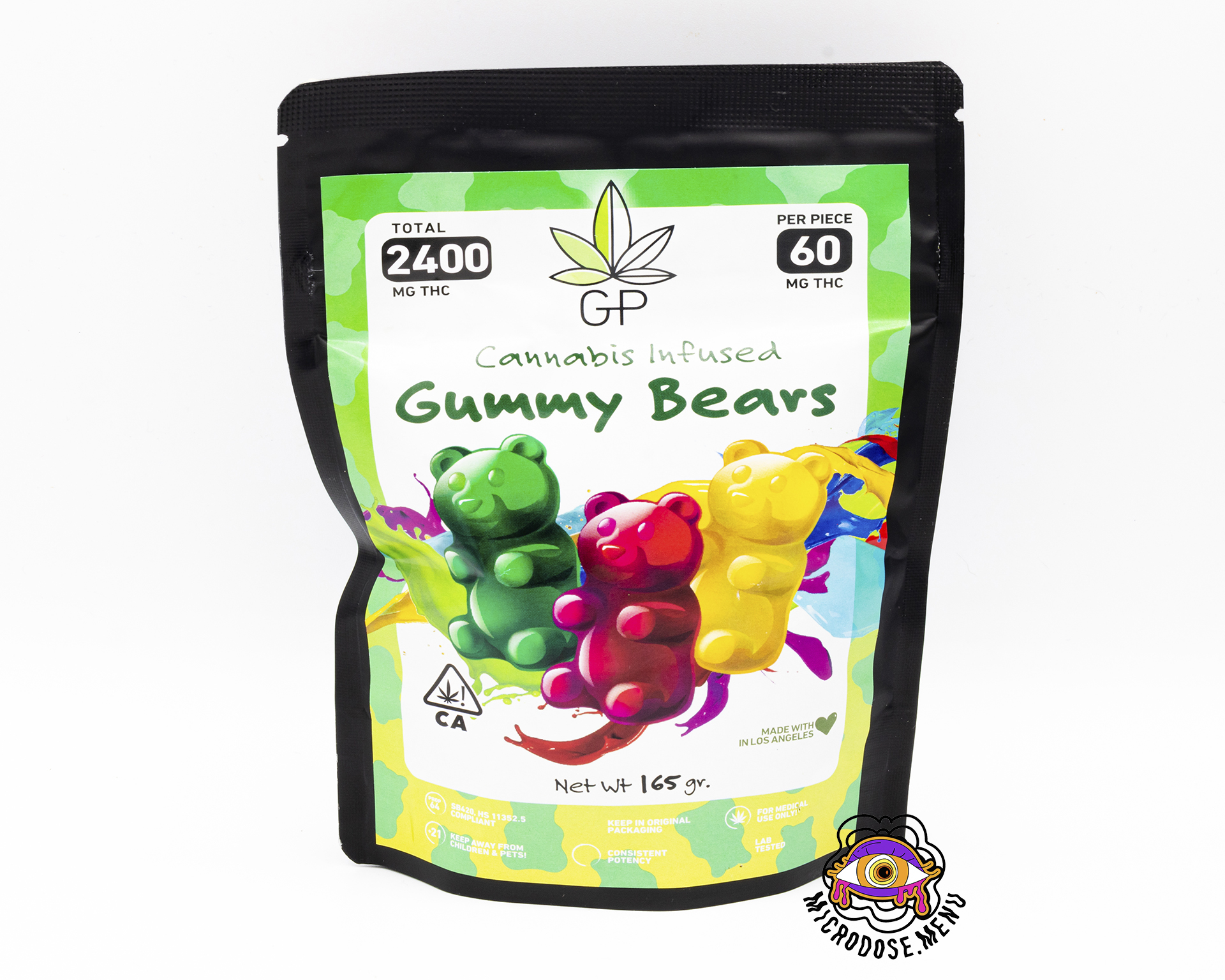 Green Privilege Gummy Bears 2400mg