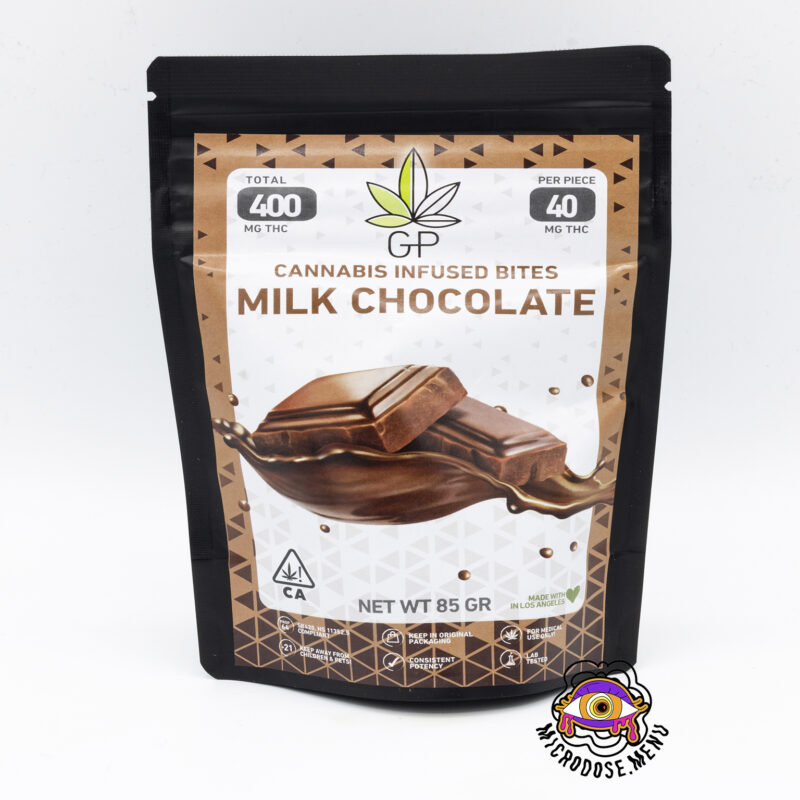 Green Privilege Milk Chocolate Bites 400mg