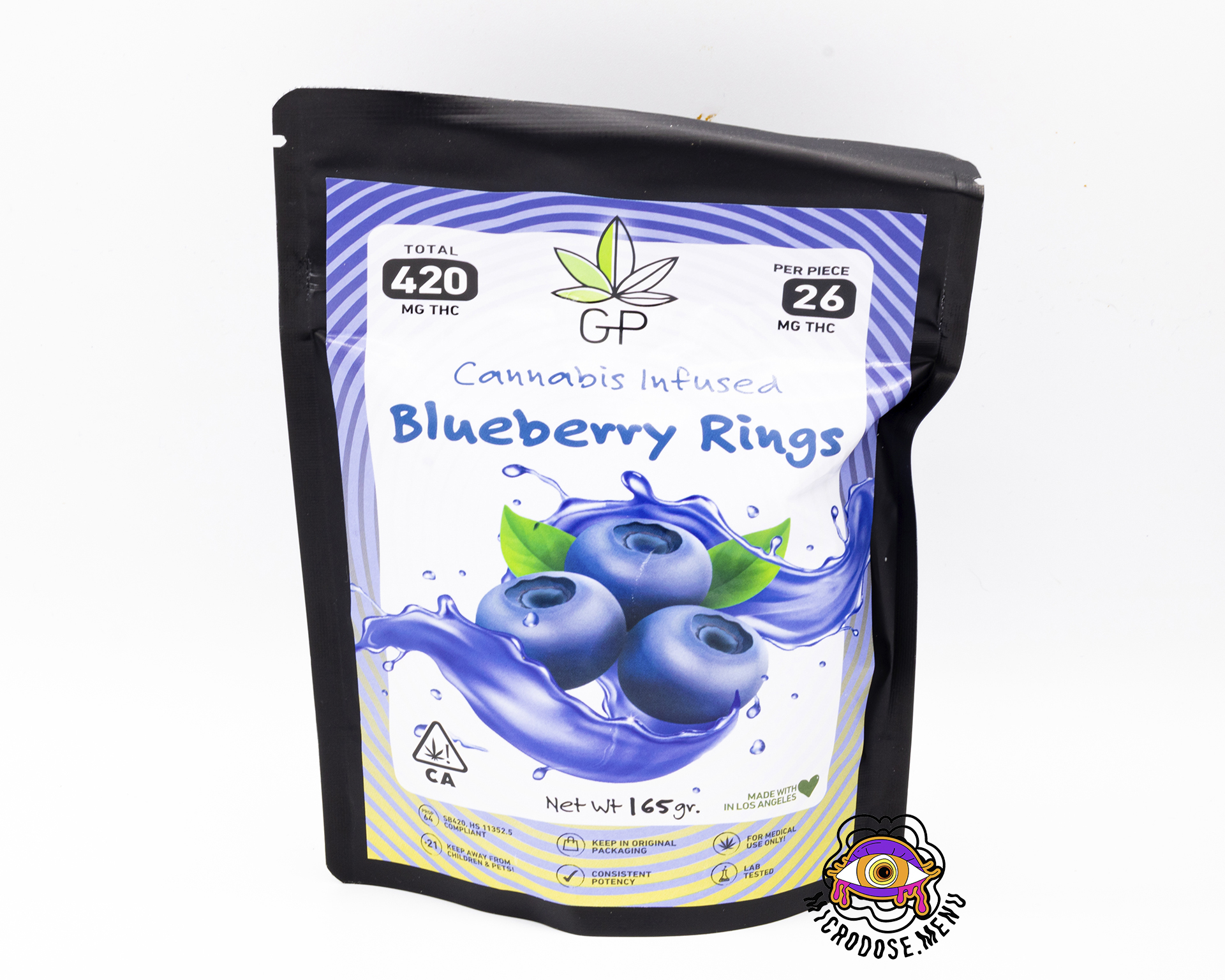 Green Privilege Blueberry Rings 420mg