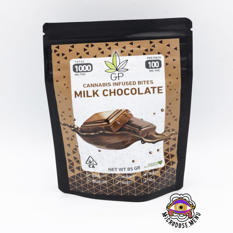 Green Privilege Milk Chocolate Bites 1000MG