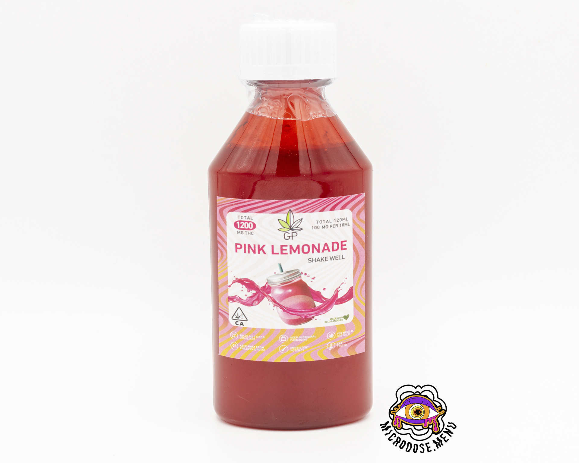 Green Privilege THC Syrup - Pink Lemonade 1200mg