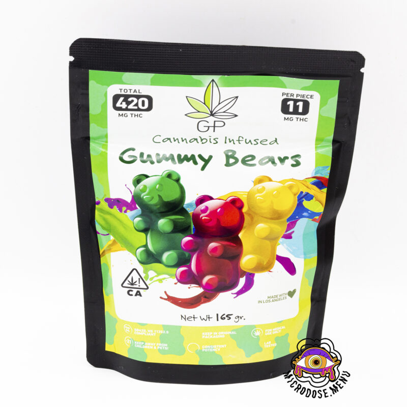 Green Privilege Gummy Bears 420mg
