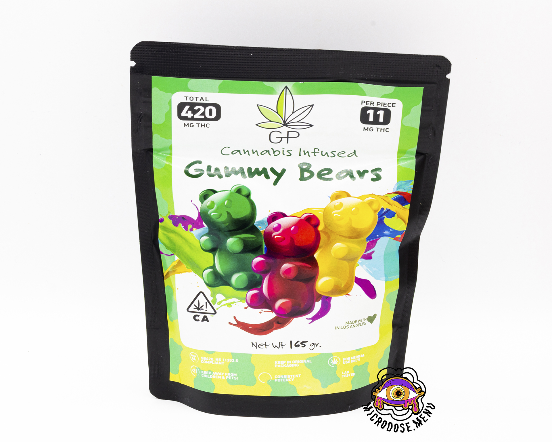 Green Privilege Gummy Bears 420mg