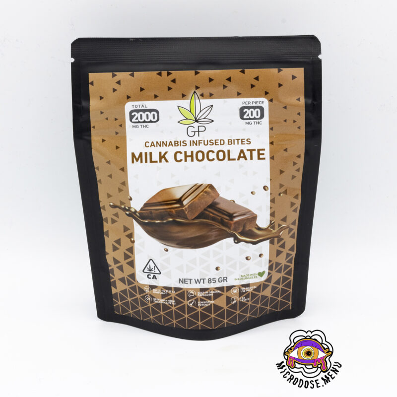 Green Privilege Milk Chocolate Bites 2000mg