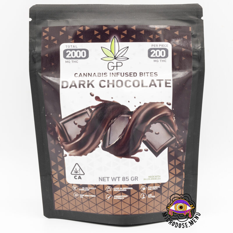Green Privilege Dark Chocolate Bites 2000mg