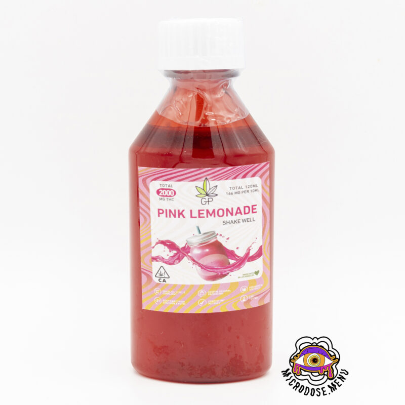 Green Privilege THC Syrup - Pink Lemonade 2000mg