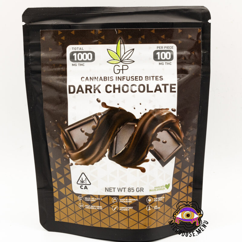 Green Privilege Dark Chocolate Bites 1000MG
