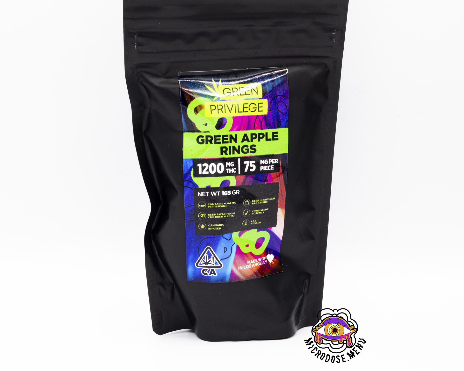 Green Privilege Green Apple Rings 1200mg