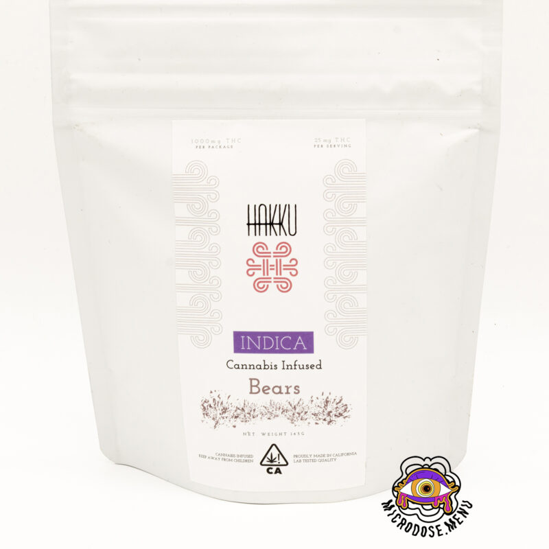 Hakku Indica Gummy Bears 1000mg