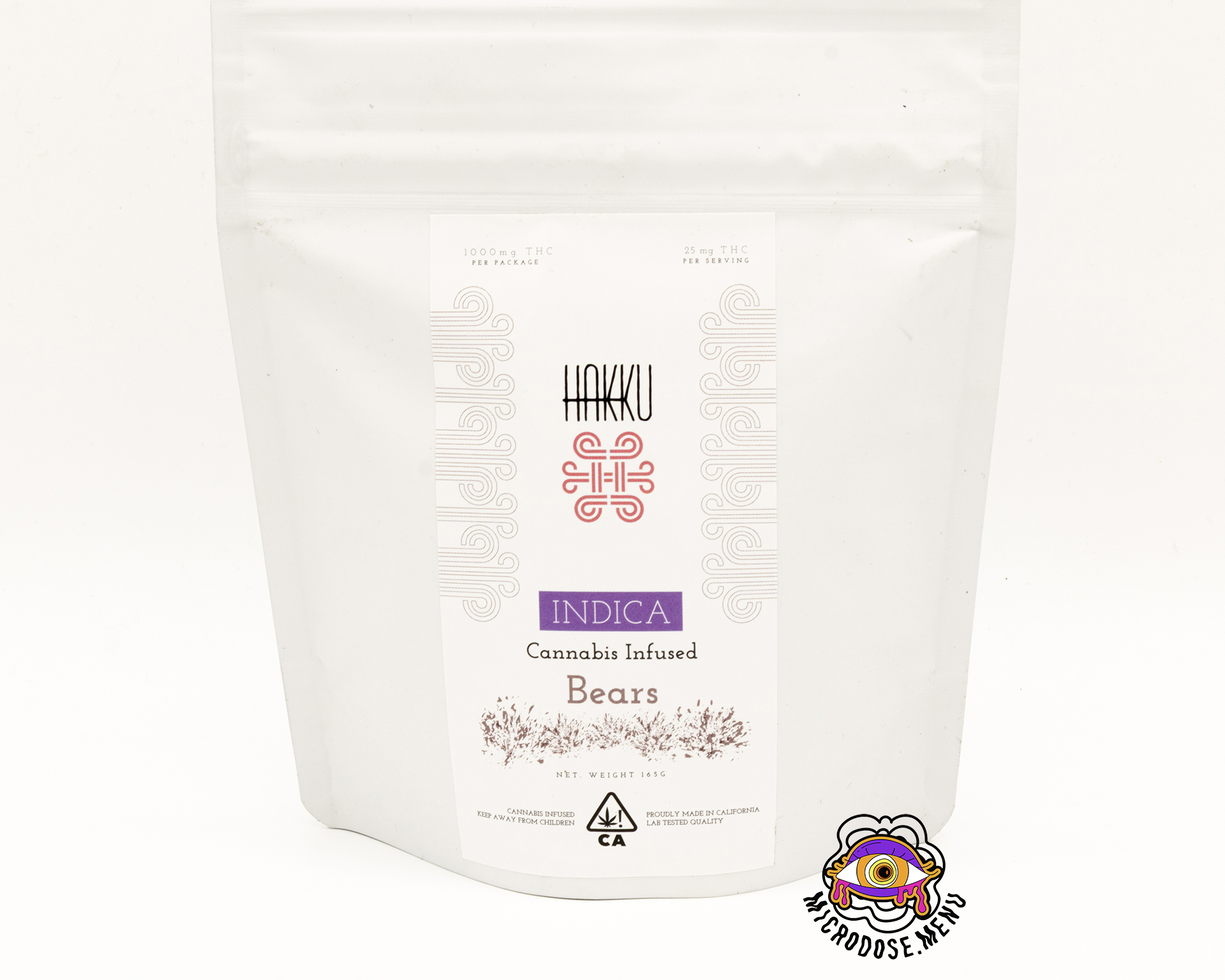 Hakku Indica Gummy Bears 1000mg