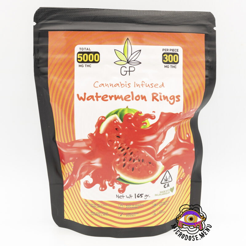 Green Privilege Watermelon Rings 5000mg