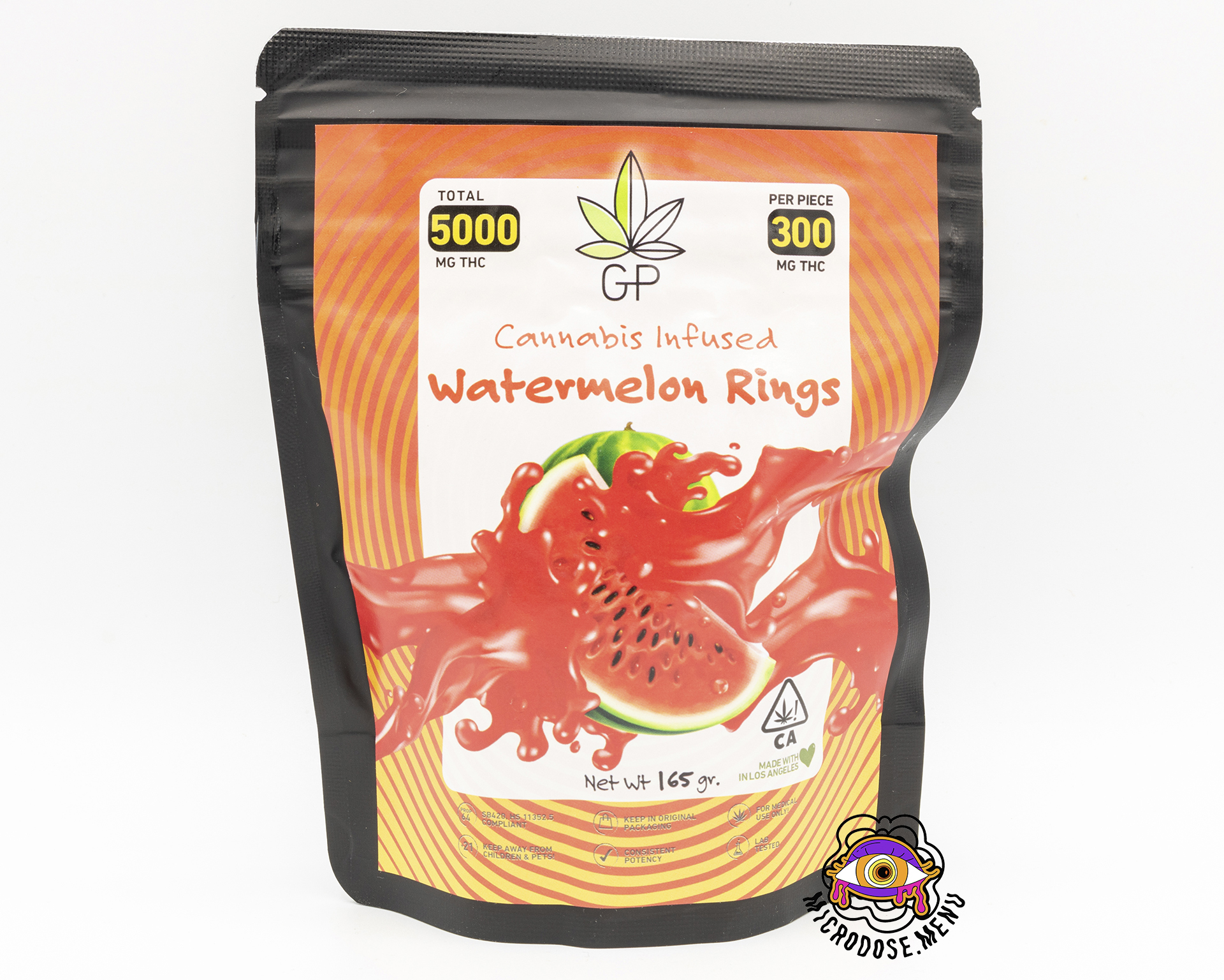 Green Privilege Watermelon Rings 5000mg