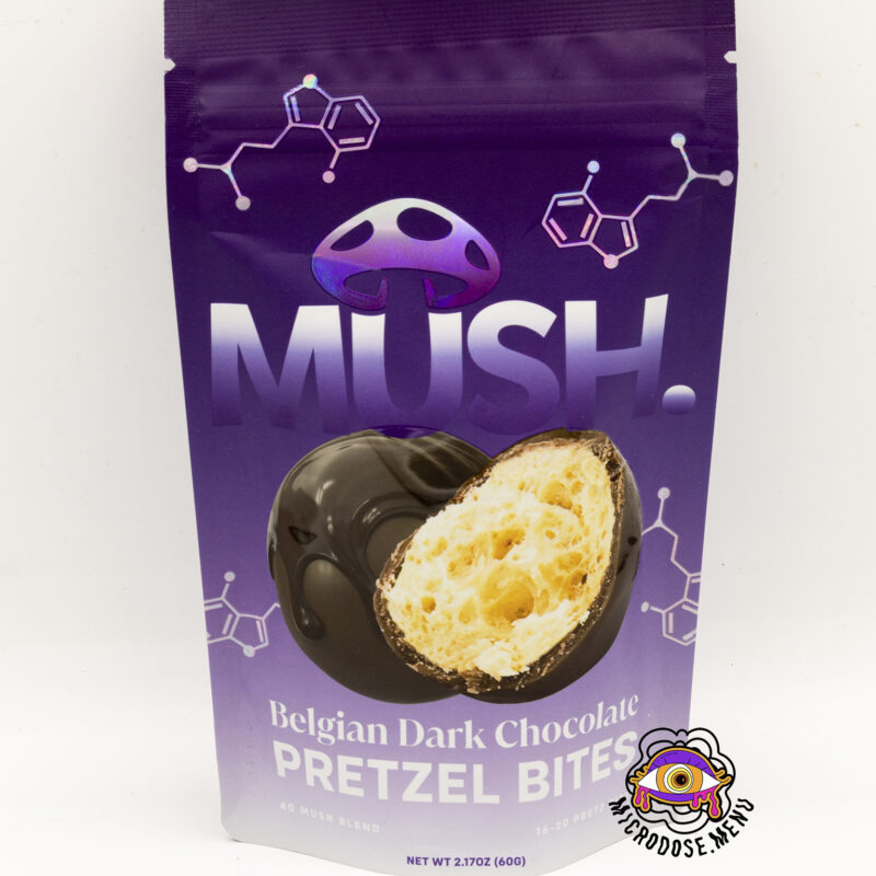 Mush Chocolate Covered Pretzel Bites 4g