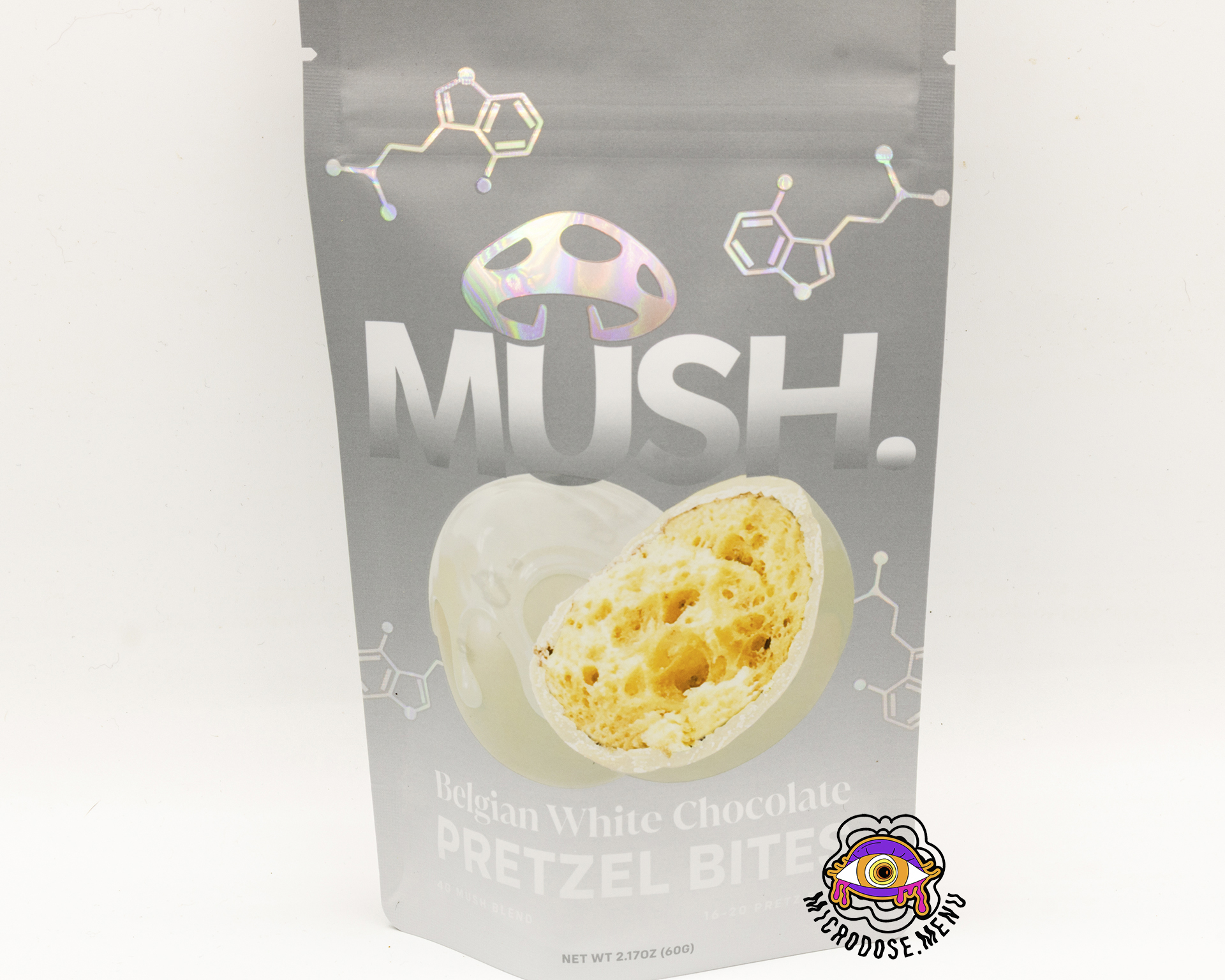 Mush Chocolate Covered Pretzel Bites 4g - Image 3